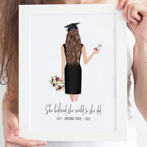Graduation Gift For Daughter | Graduation Print | Ollie + Hank