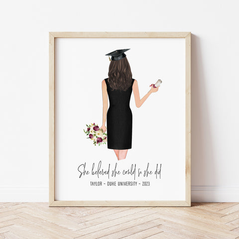 Graduation Gifts For Girls | Graduation Print | Ollie + Hank