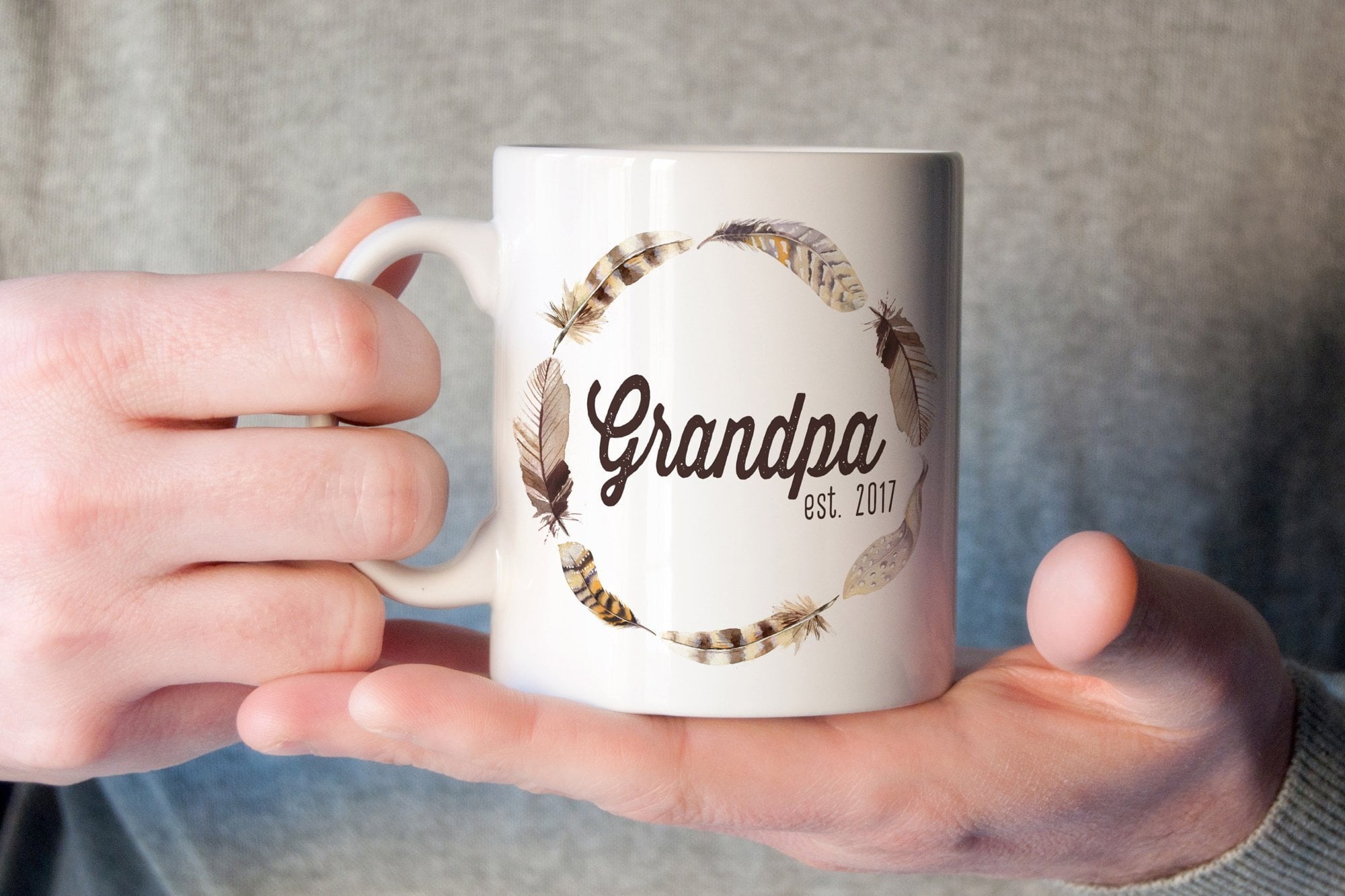Grandpa Mug | New Grandpa Gift | Ollie + Hank