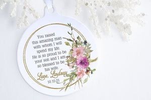 Mother Of The Groom Gift From Bride | Mother Of The Groom Ornament | Ollie + Hank