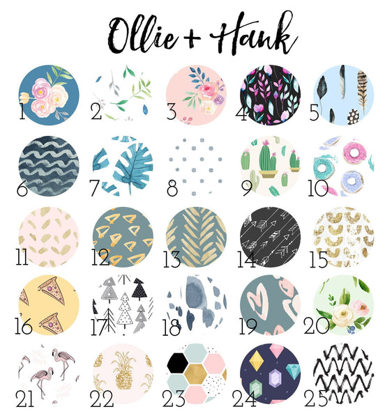 Ollie + Hank Pattern Palette