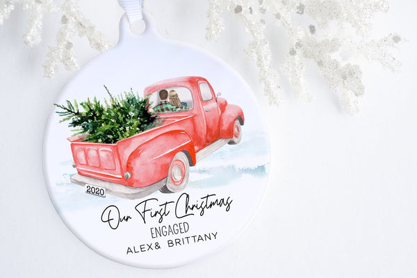 Red Truck Christmas Ornament | Ollie + Hank