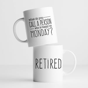 Retirement Gift For Men | Retired Mug