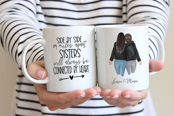 Sister Mug Canada | Two Sisters Mug | Ollie + Hank