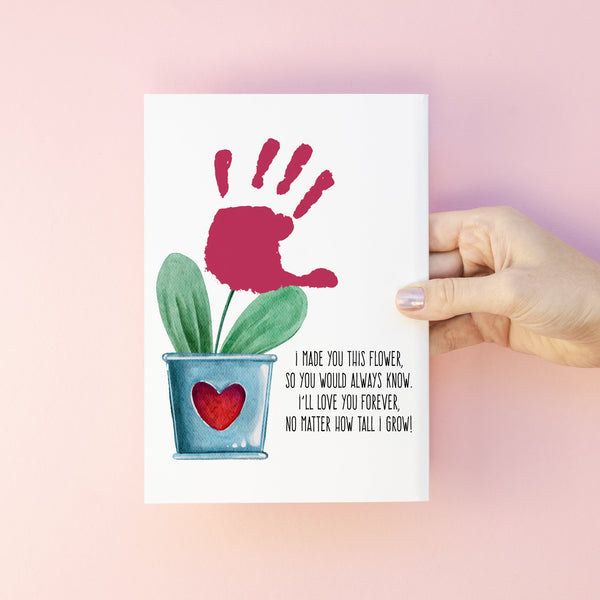 Unique Mothers Day Gifts For Grandma | Handprint Art For Grandma | Ollie + Hank