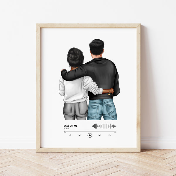 Valentine Gift For Him | Our Song Print | Ollie + Hank